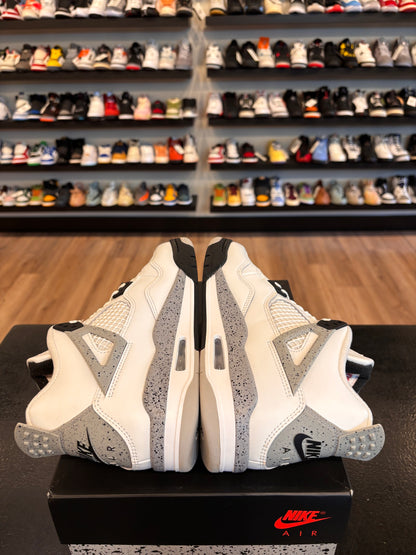 Jordan 4 White Cement Size 7Y (8.5W)