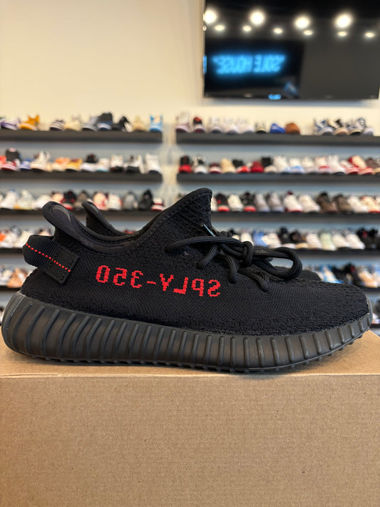 Yeezy 350 V2 Bred Size 9 Pre-Owned (No Box)