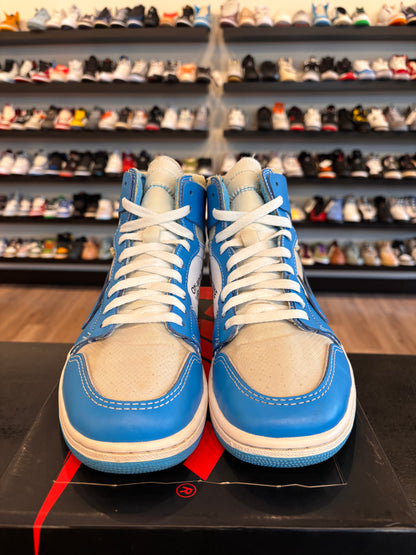 Jordan 1 Off-White UNC Size 9 Pre-Owned