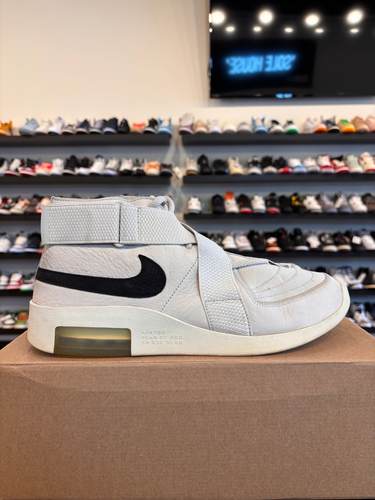 Nike Fear Of God Raid Sail Size 12 Pre-Owned (No Box)