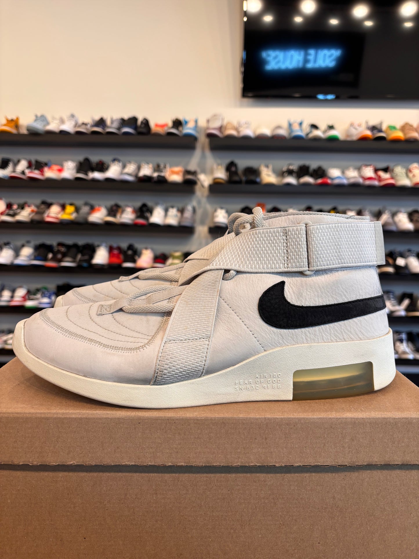 Nike Fear Of God Raid Sail Size 12 Pre-Owned (No Box)
