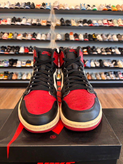 Jordan 1 Bred Toe Size 11 Pre-Owned