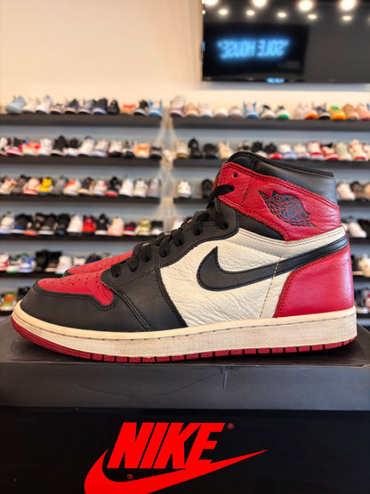 Jordan 1 Bred Toe Size 11 Pre-Owned