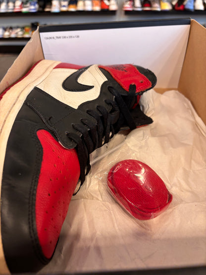 Jordan 1 Bred Toe Size 11 Pre-Owned