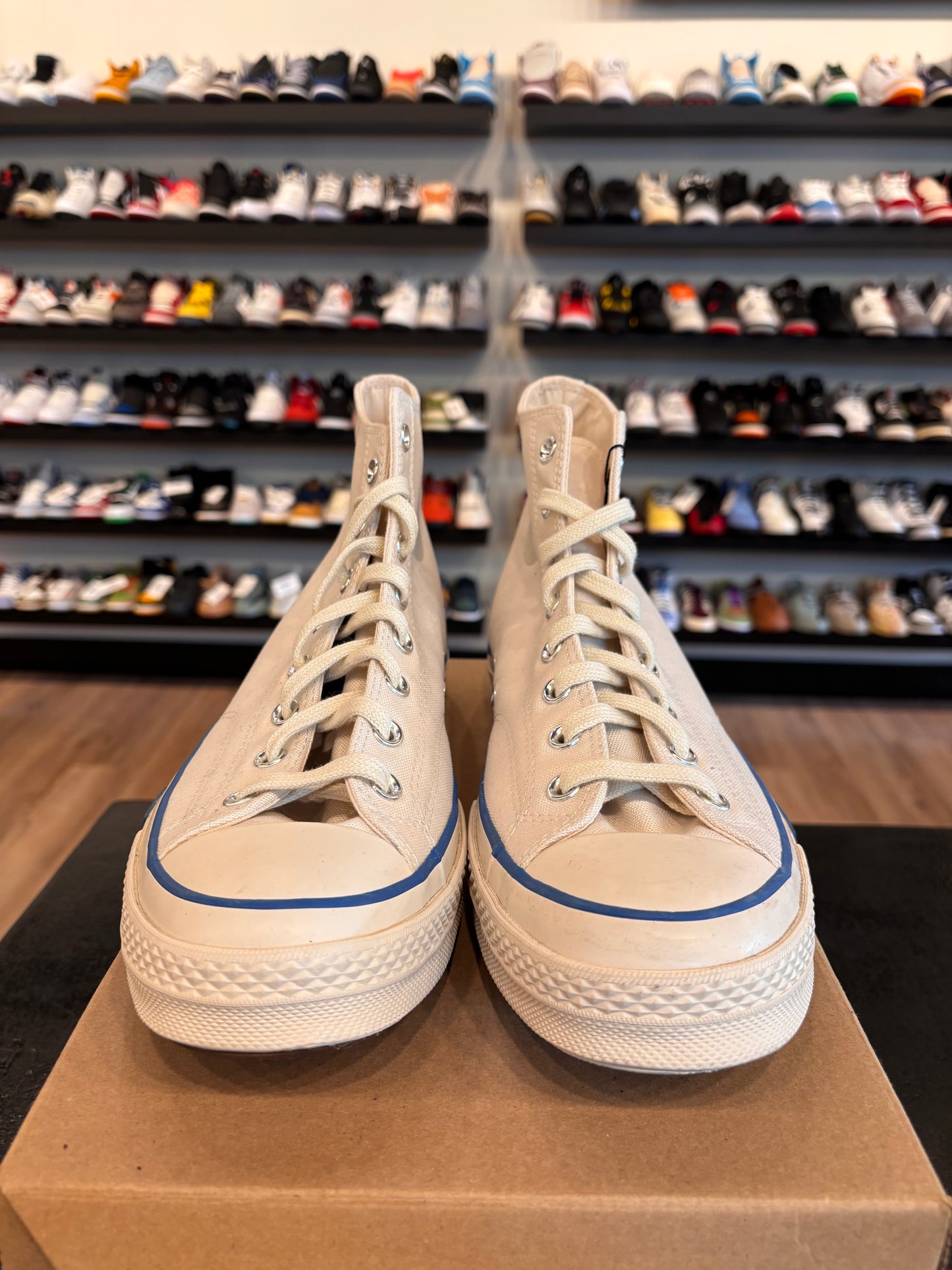 Undefeated Converse White Size 12 Pre-Owned (No Box)
