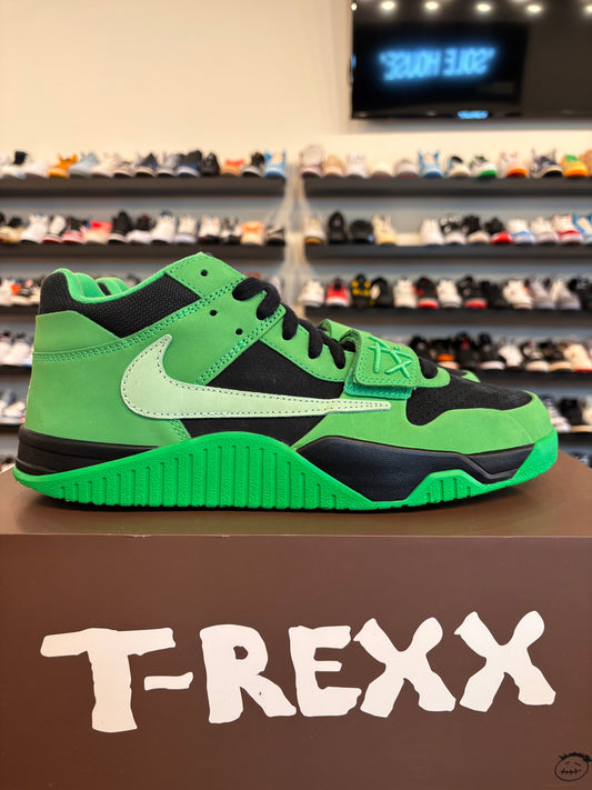 Jordan Jumpman Jack Travis Scott Green Spark Size 11 Pre-Owned