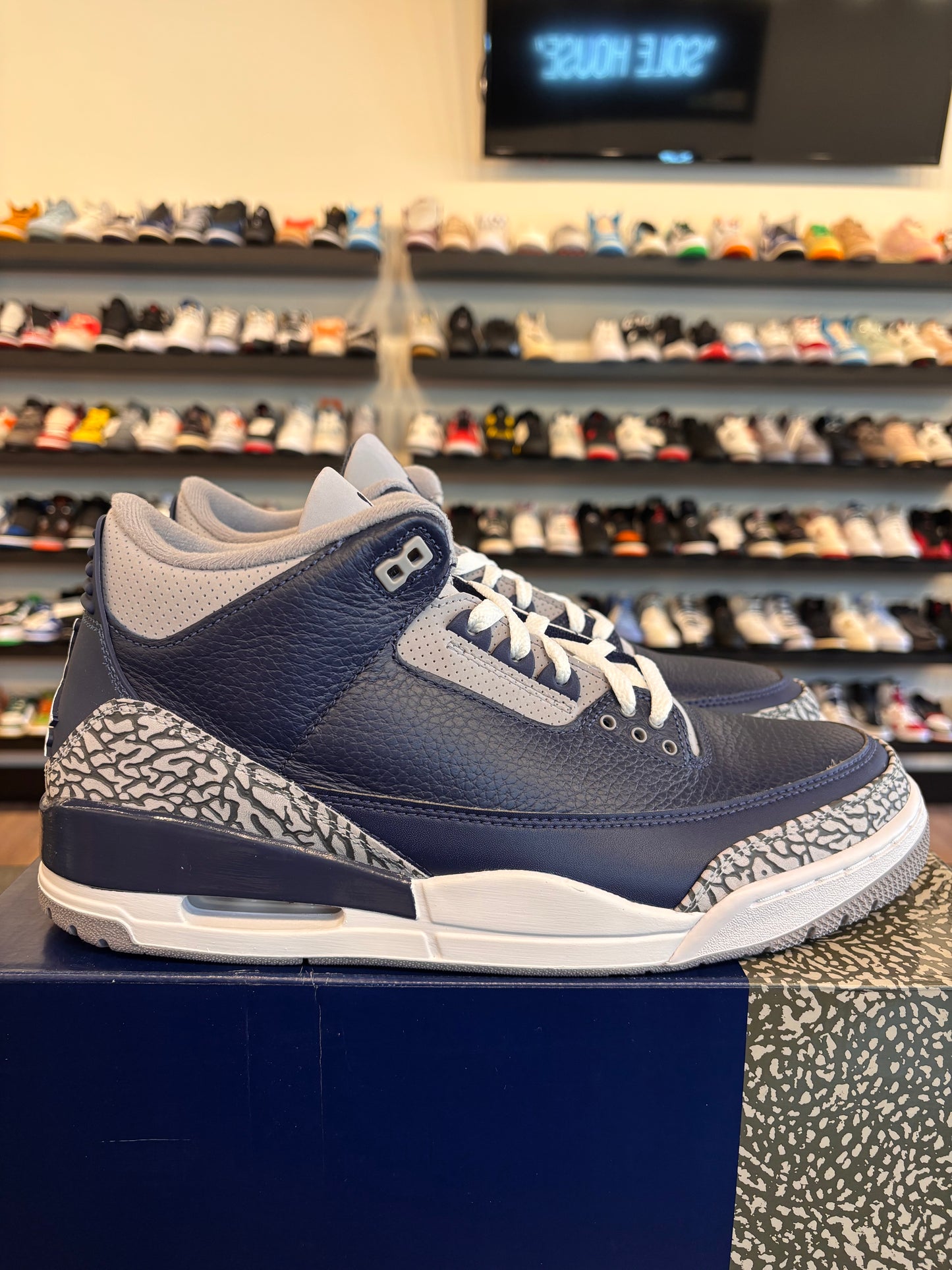 Jordan 3 Georgetown Size 12 Brand New