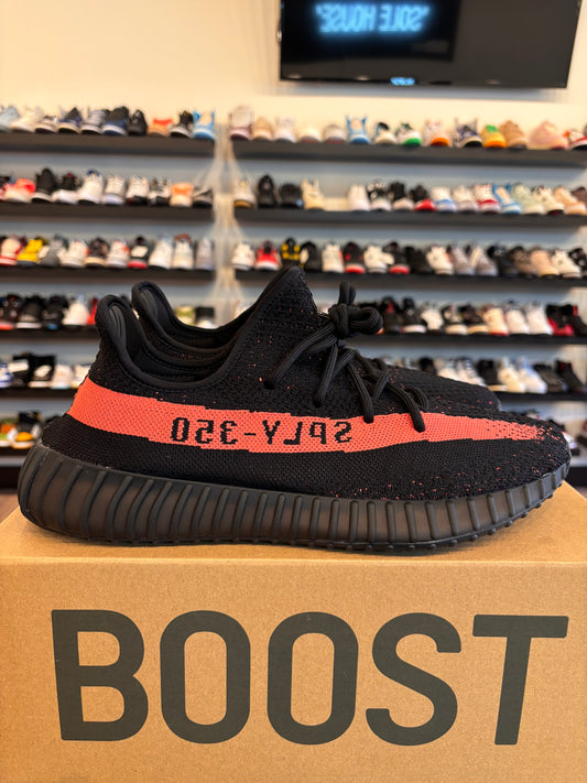 Yeezy 350 V2 Core Black Red Size 12.5 Brand New