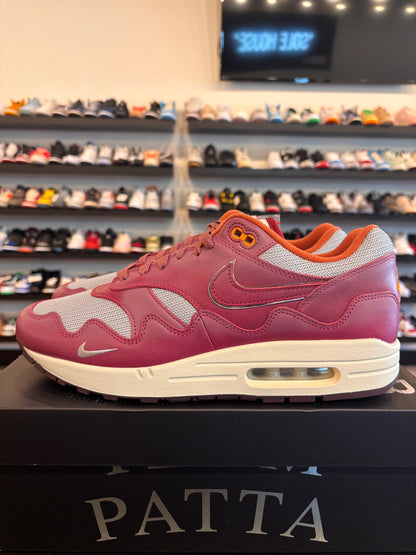 Nike Air Max 1 Patta Maroon Size 12 Brand New