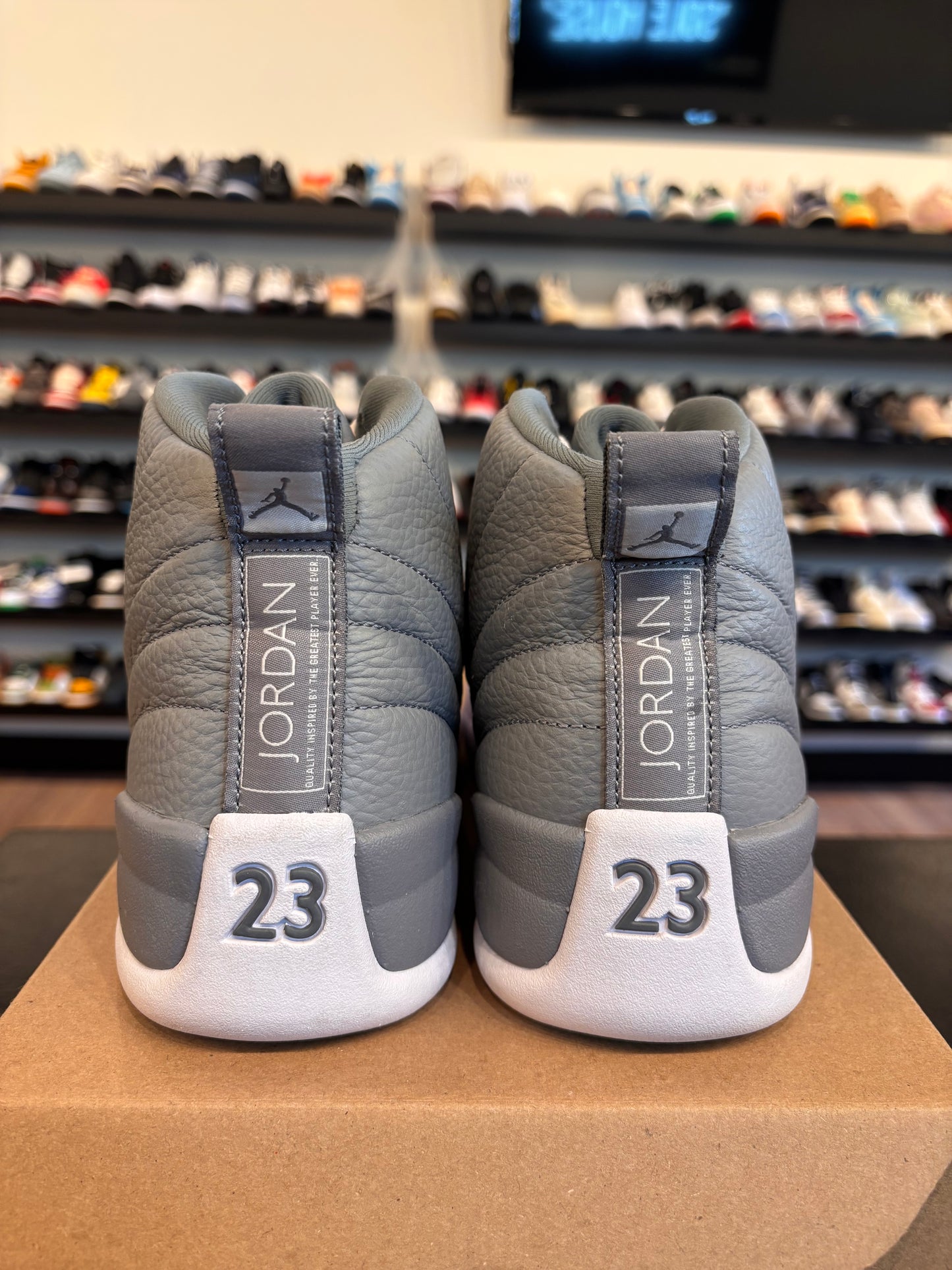 Jordan 12 Stealth Size 10.5 Pre-Owned (No Box)