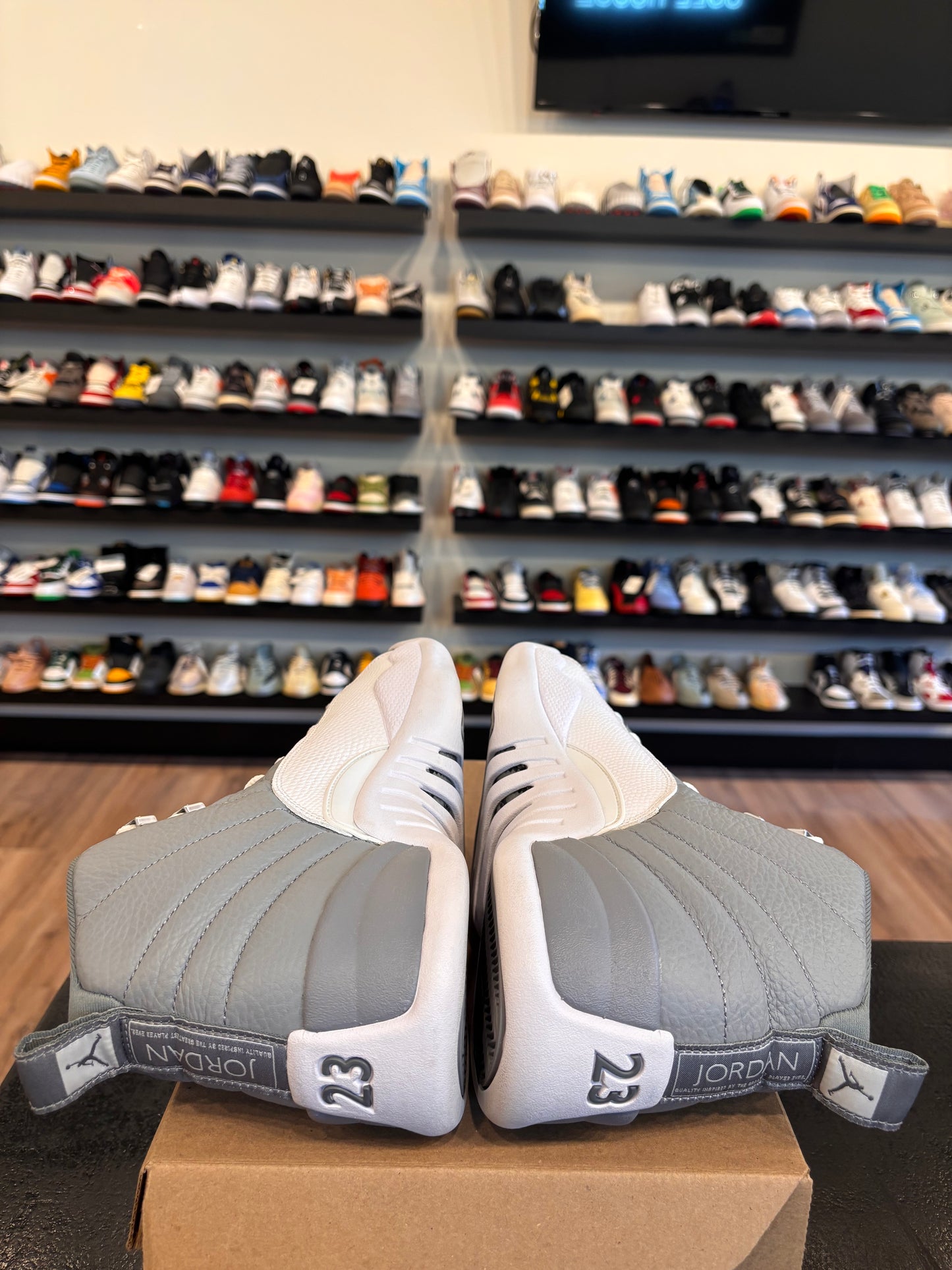 Jordan 12 Stealth Size 10.5 Pre-Owned (No Box)