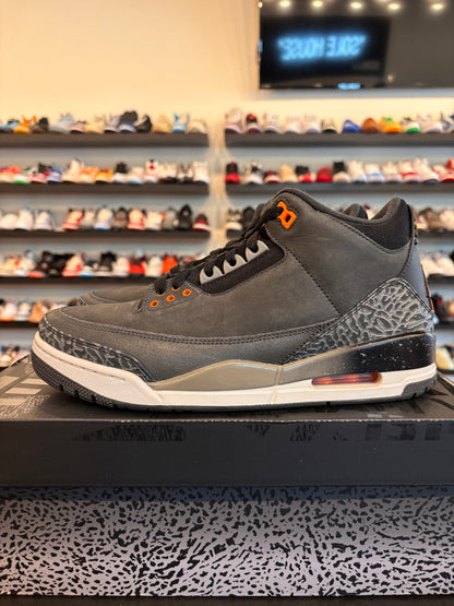 Jordan 3 Fear 2023 Size 9 Pre-Owned