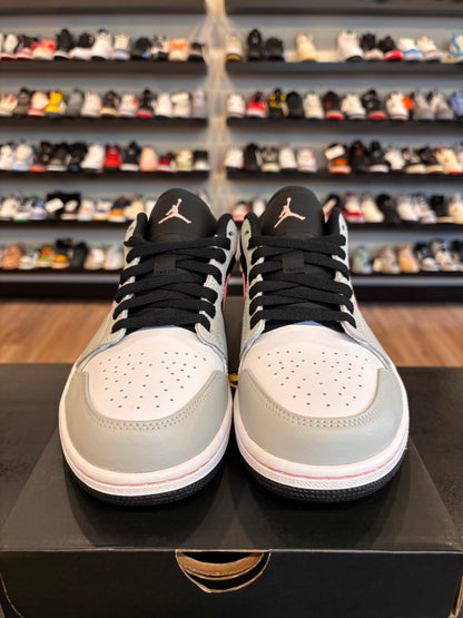 Jordan 1 Low Black Grey Pink Size 8.5 Brand New