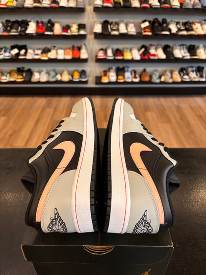 Jordan 1 Low Black Grey Pink Size 8.5 Brand New