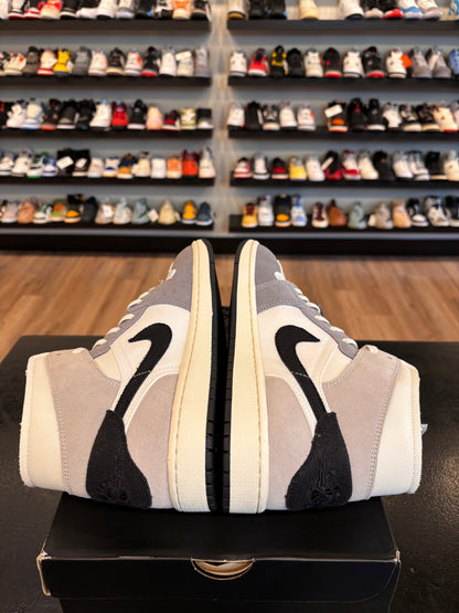 Jordan 1 Mid Craft White Cement Size 10.5 Brand New