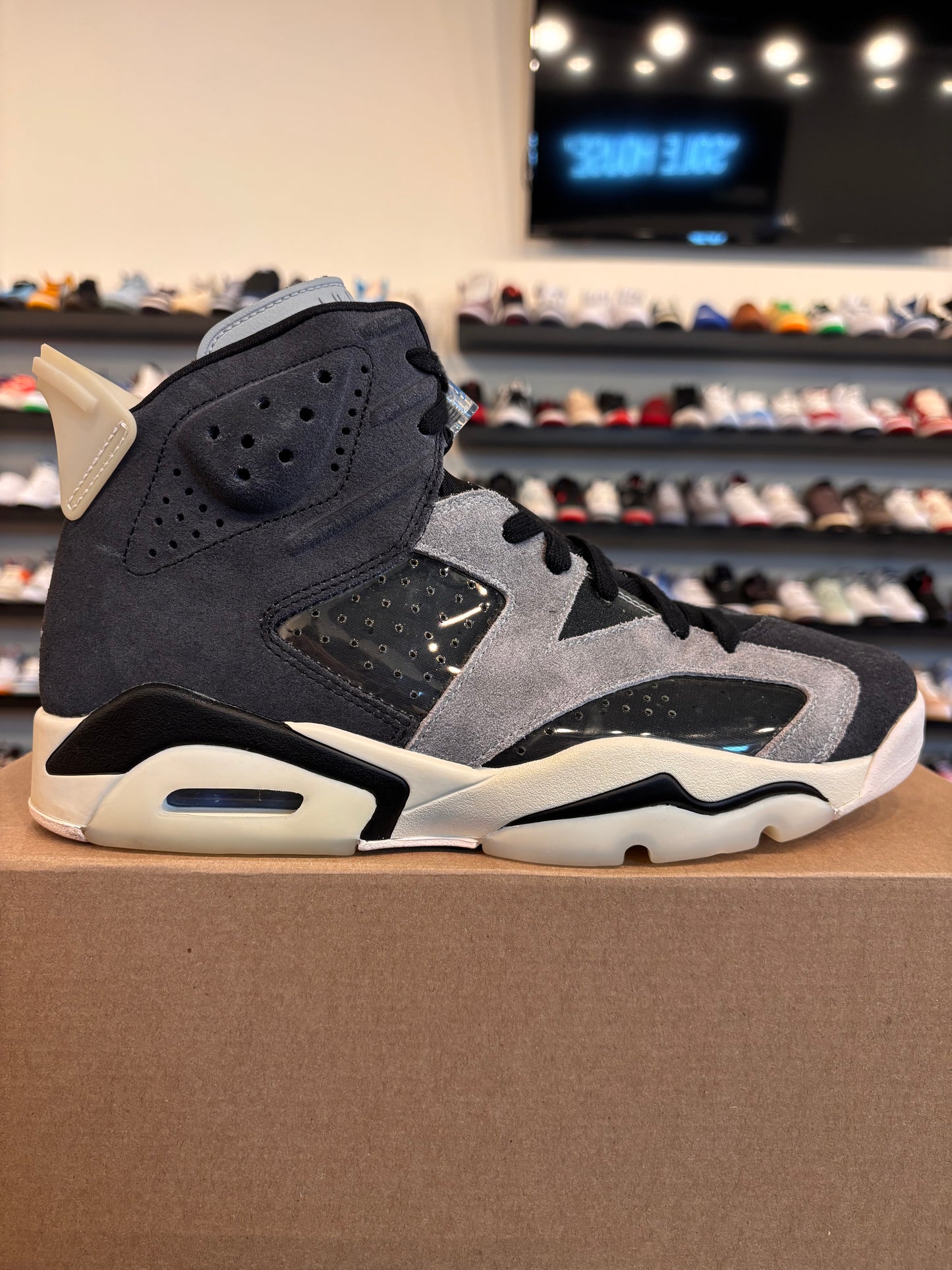 Jordan 6 Tech Grey Size 9 (10.5W) Pre-Owned (No Box)
