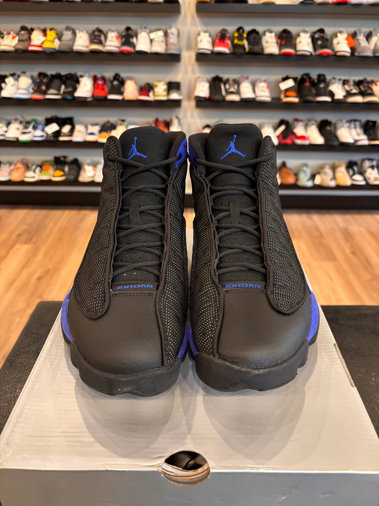 Jordan 13 Black Hyper Royal Size 12 Brand New