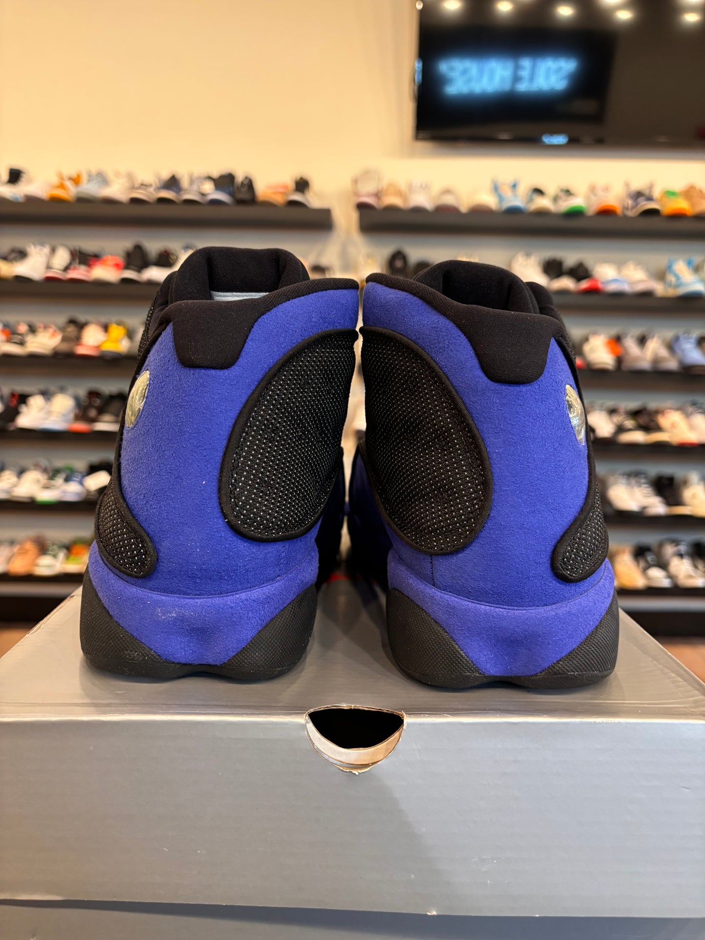 Jordan 13 Black Hyper Royal Size 12 Brand New