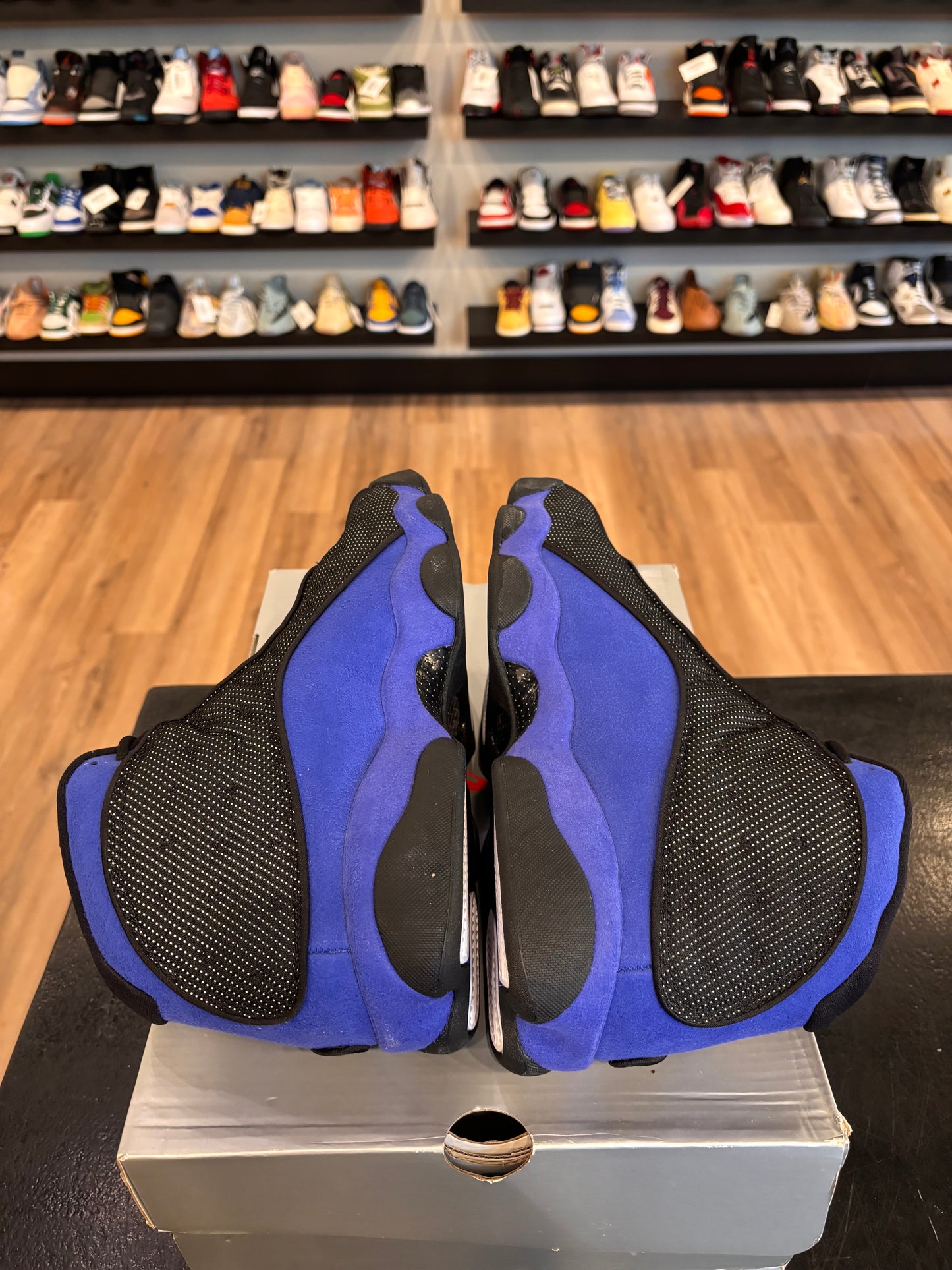 Jordan 13 Black Hyper Royal Size 12 Brand New