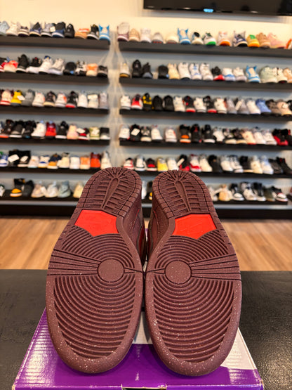 Nike SB Dunk Low Burgundy Crush Size 9.5 Pre-Owned