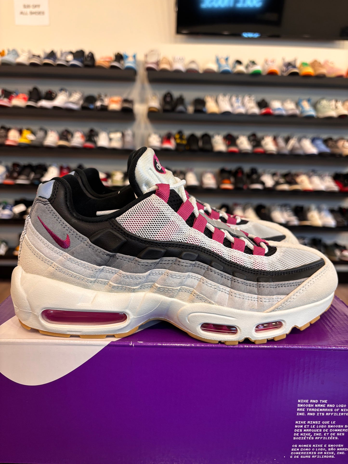 Nike Air Max 95 SB Cactus Flower Size 9 Pre-Owned
