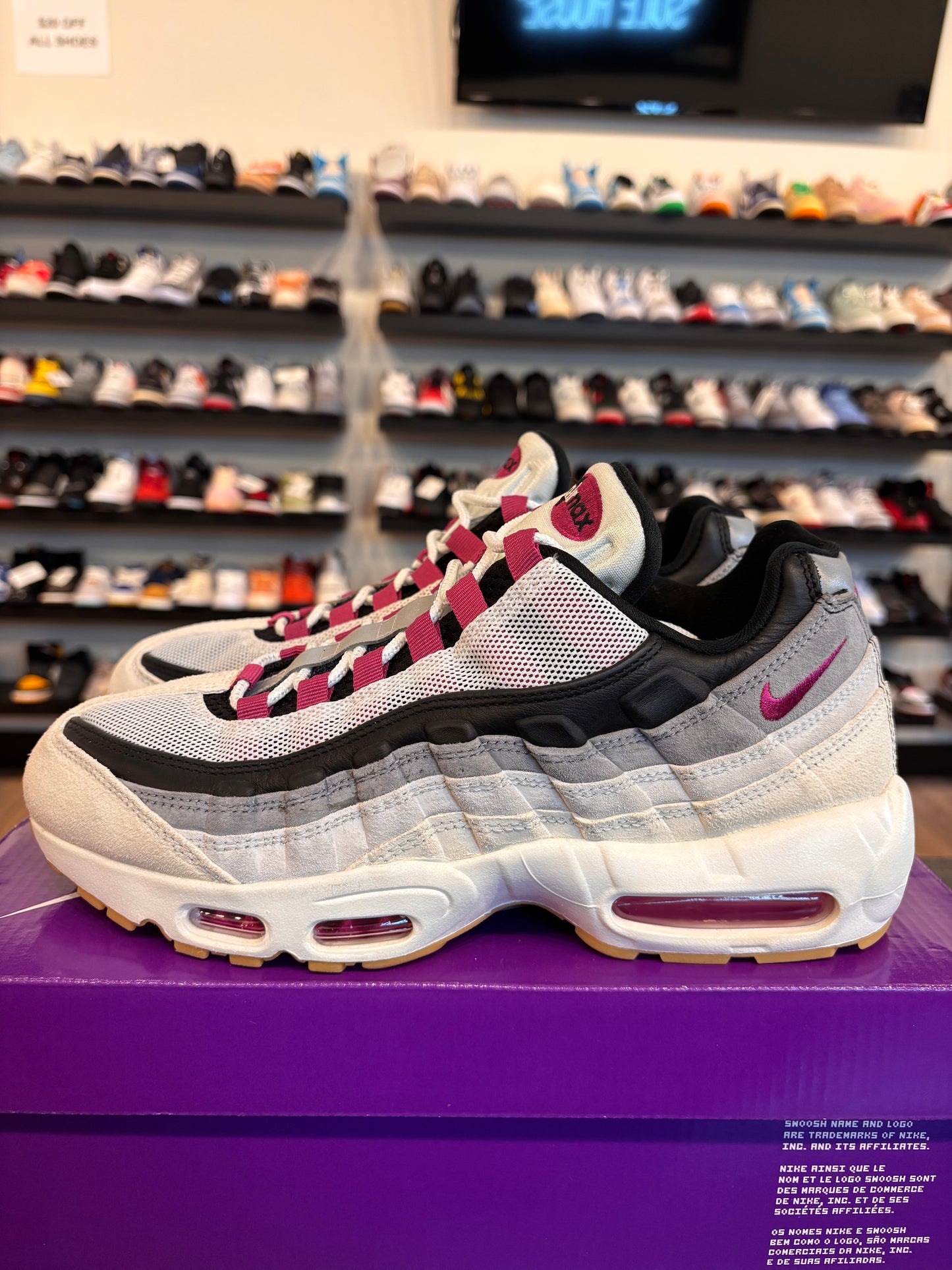 Nike Air Max 95 SB Cactus Flower Size 9 Pre-Owned