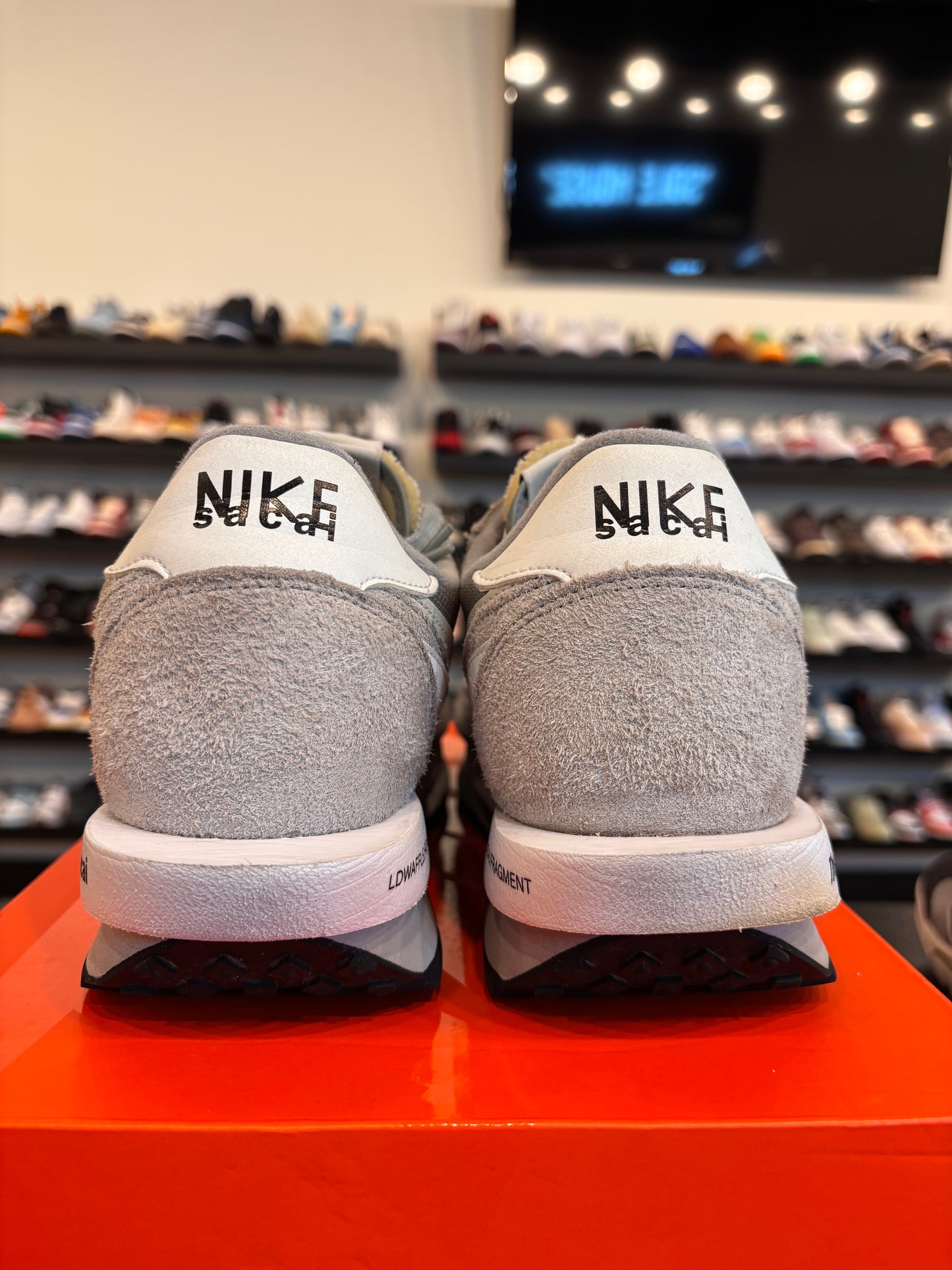 Nike Sacai Fragment Grey Size 12 Pre-Owned
