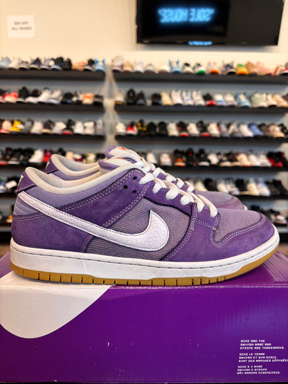 Nike SB Dunk Low Unbleached Lilac Size 9.5 Pre-Owned (No Box)
