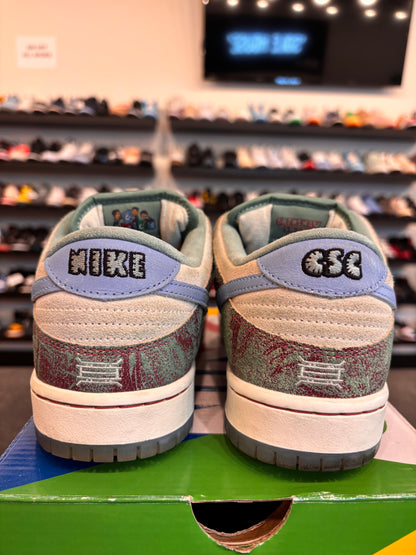Nike SB Dunk Low Crenshaw Size 9.5 Pre-Owned (No Box)