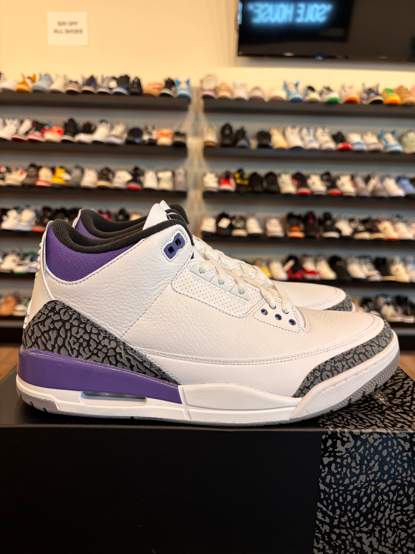 Jordan 3 Dark Iris Size 11.5 Brand New