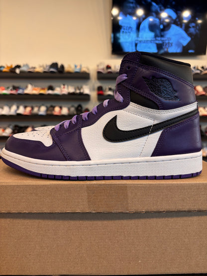 Jordan 1 Court Purple 2.0 Size 9 Pre-Owned (No Box)