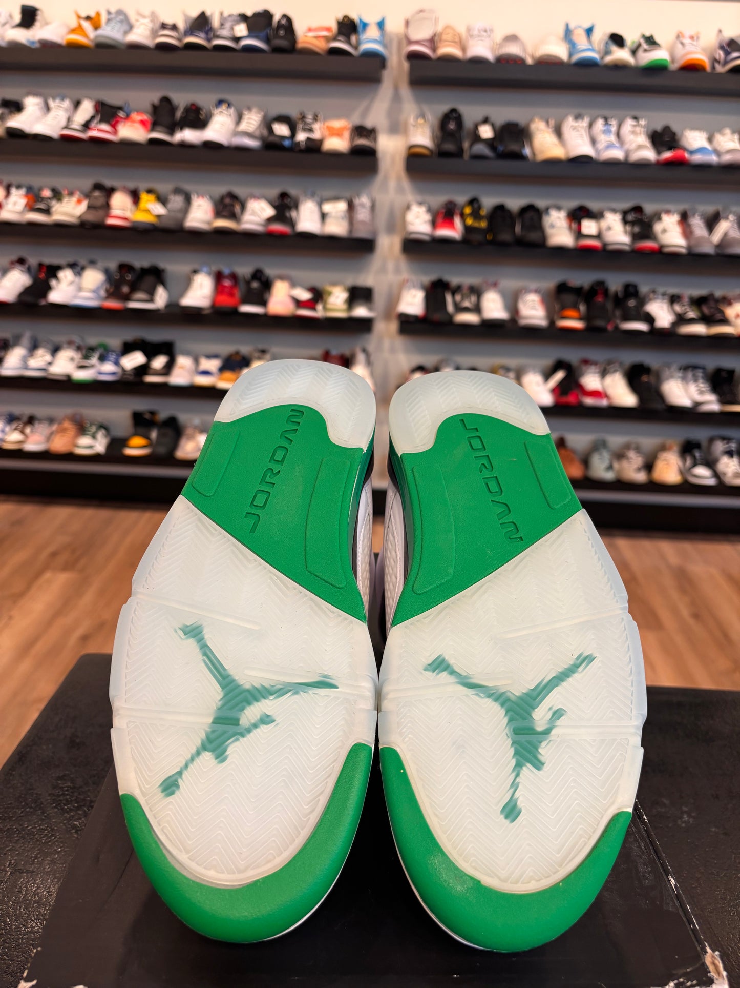 Jordan 5 Lucky Green Size 9.5 (11W) Brand New