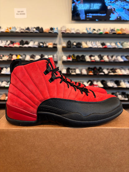 Jordan 12 Reverse Flu Game Size 10 Pre-Owned (No Box)