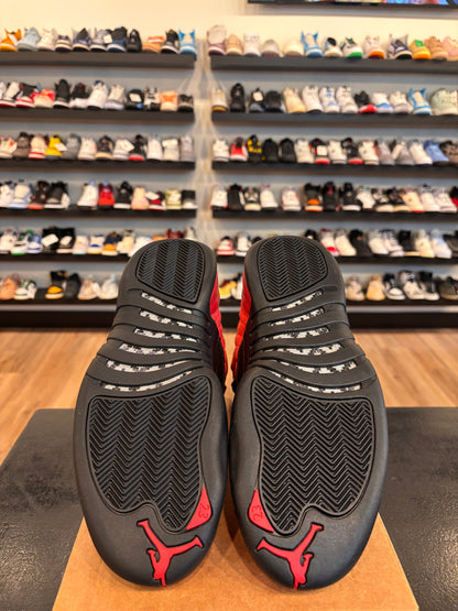 Jordan 12 Reverse Flu Game Size 10 Pre-Owned (No Box)