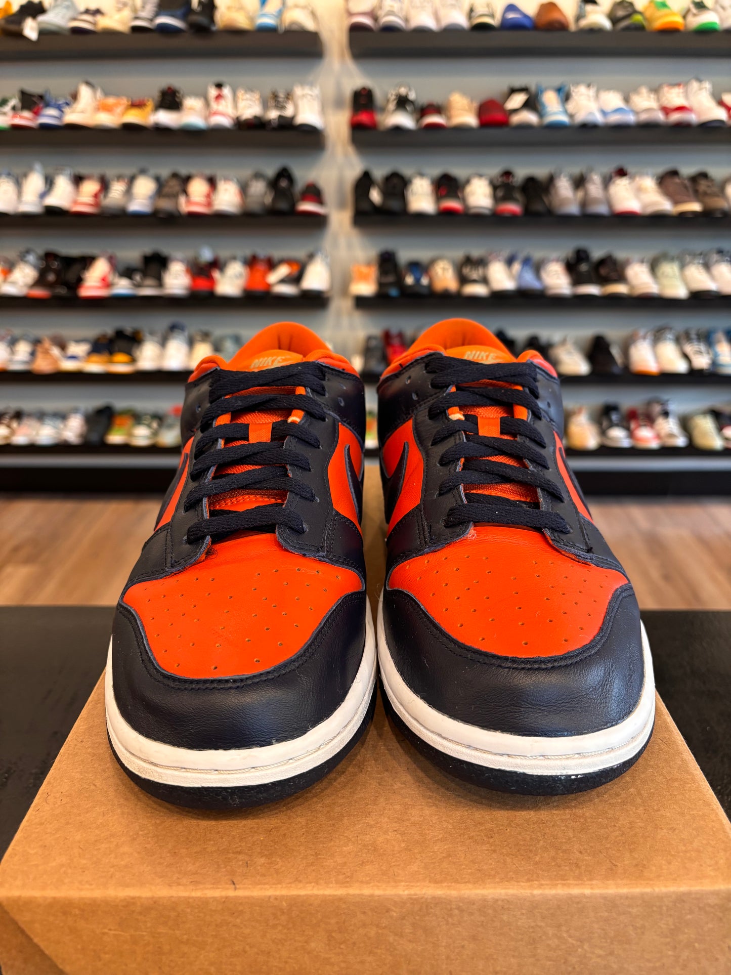 Nike Dunk Low Champ Colors Size 11.5 Pre-Owned (No Box)
