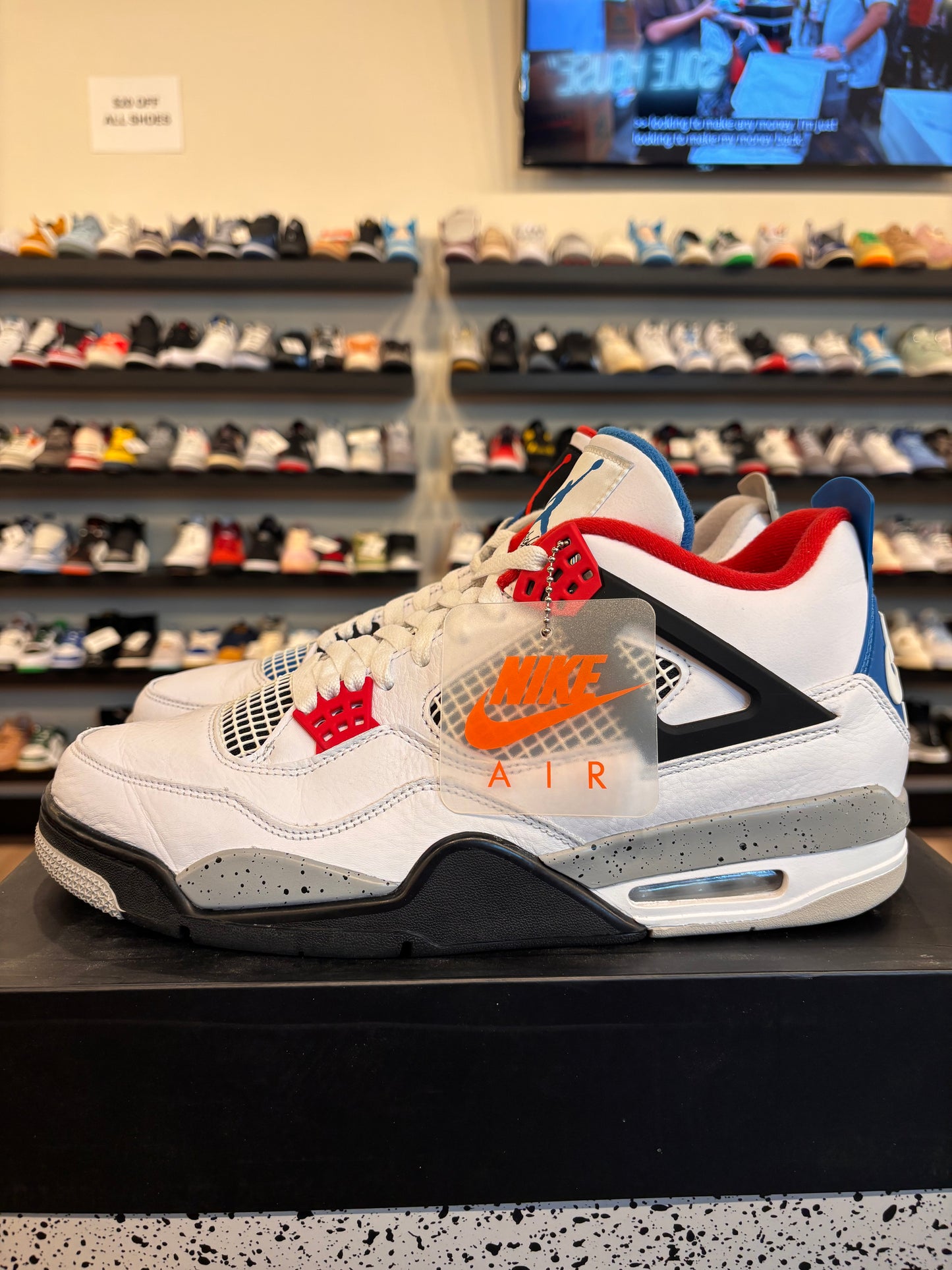 Jordan 4 What The Size 12 Pre-Owned