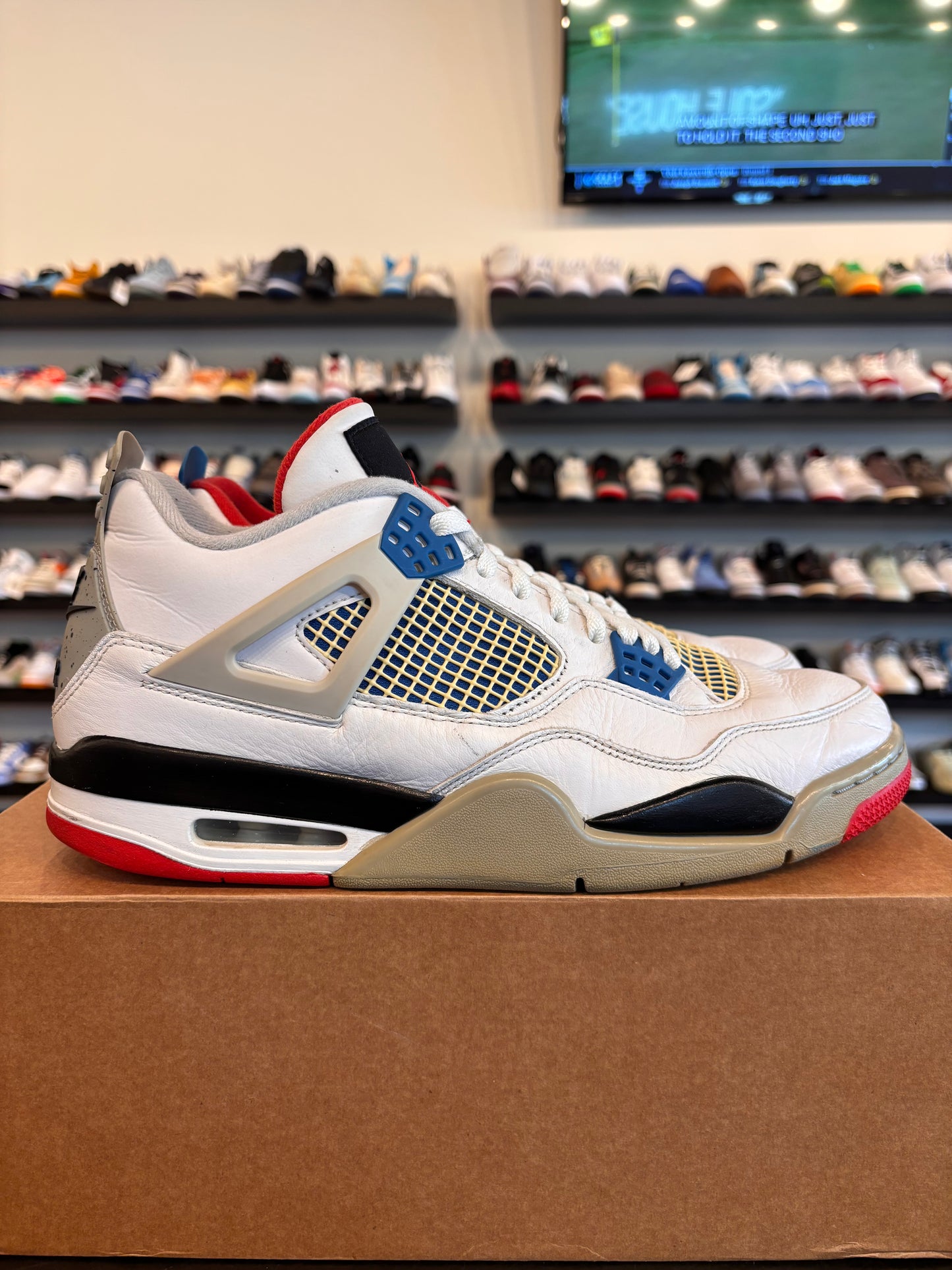 Jordan 4 What The Size 11.5 Pre-Owned (No Box)