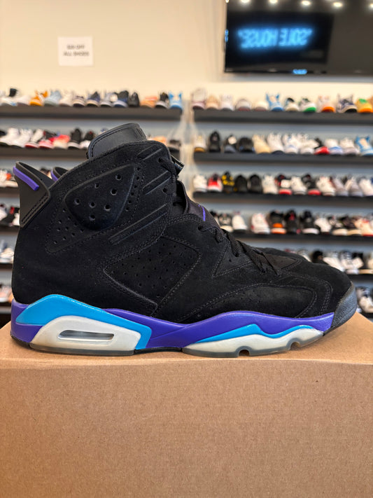 Jordan 6 Aqua Size 11 Pre-Owned (No Box)