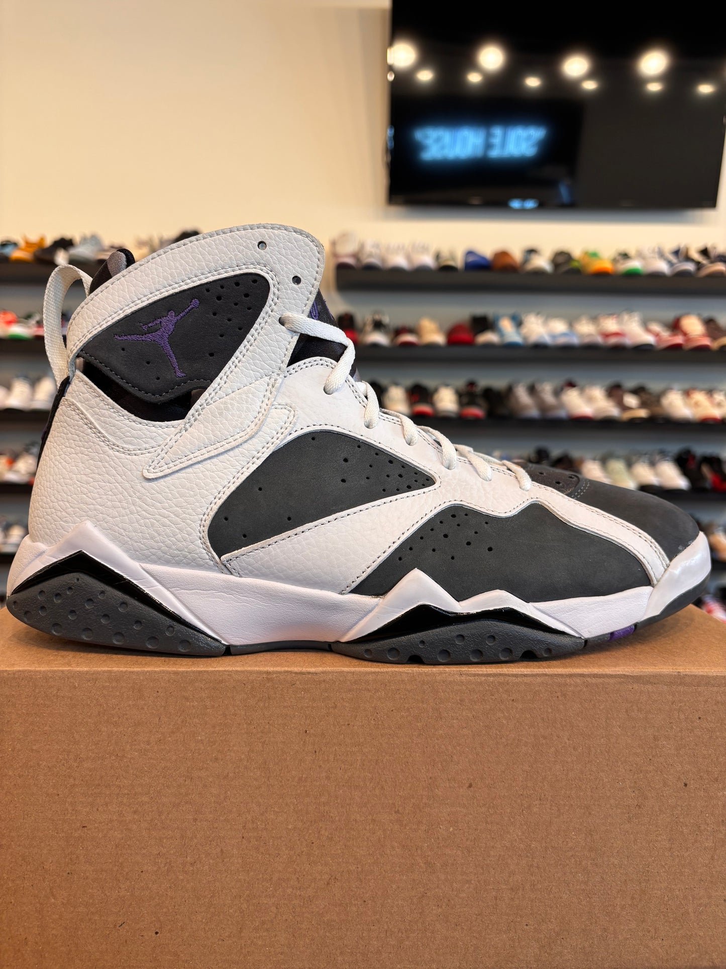 Jordan 7 Flint Size 12 Pre-Owned (No Box)