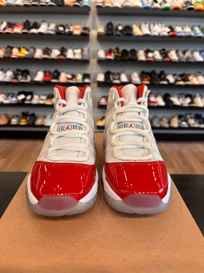 Jordan 11 Cherry Size 5Y (6.5W) Pre-Owned (No Box)
