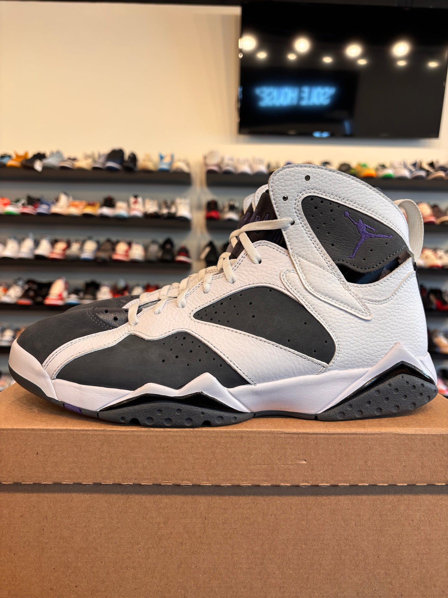 Jordan 7 Flint Size 12 Pre-Owned (No Box)