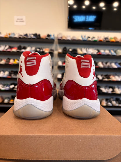 Jordan 11 Cherry Size 5Y (6.5W) Pre-Owned (No Box)