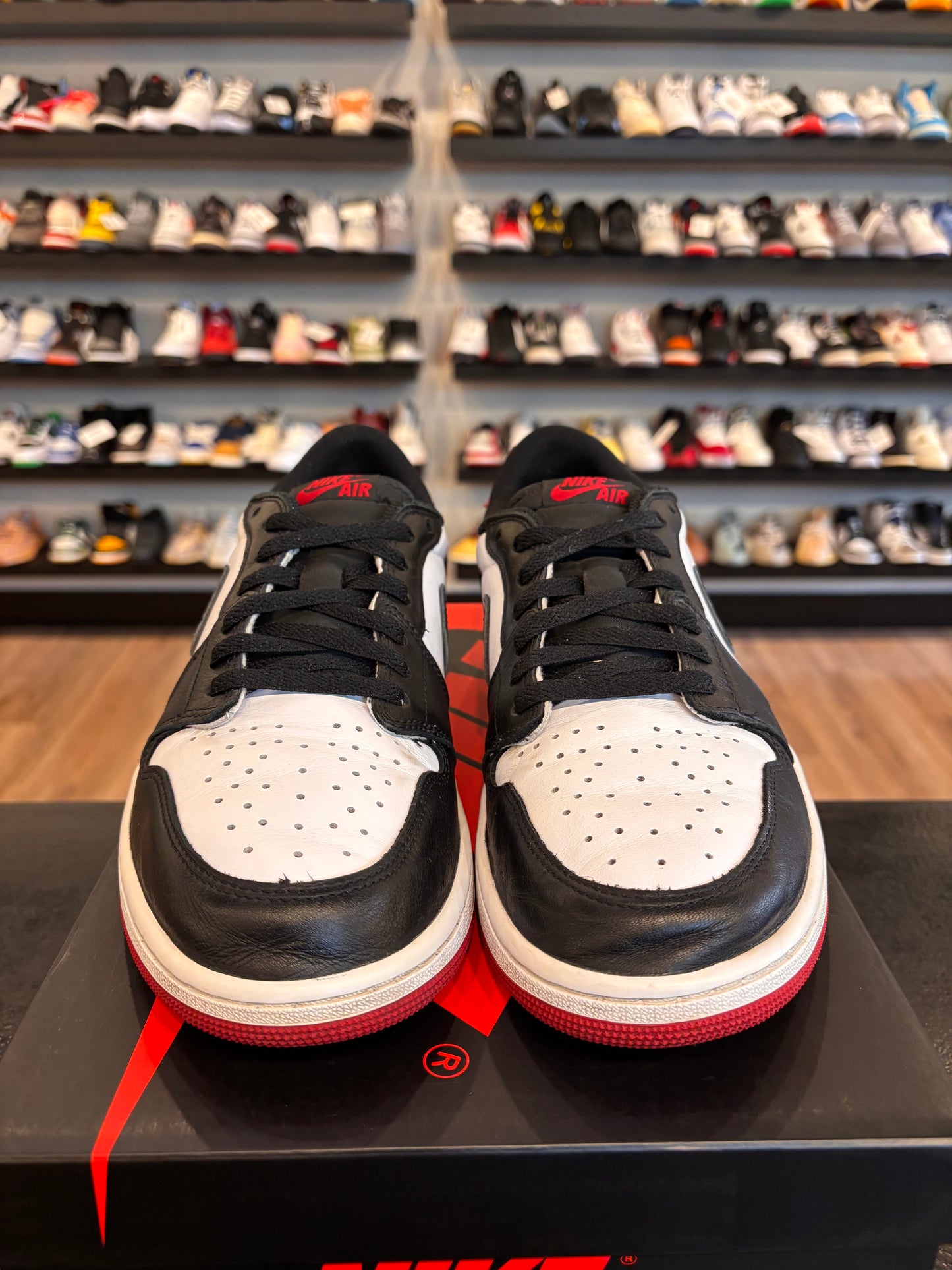 Jordan 1 Low Black Toe 2024 Size 12 Pre-Owned