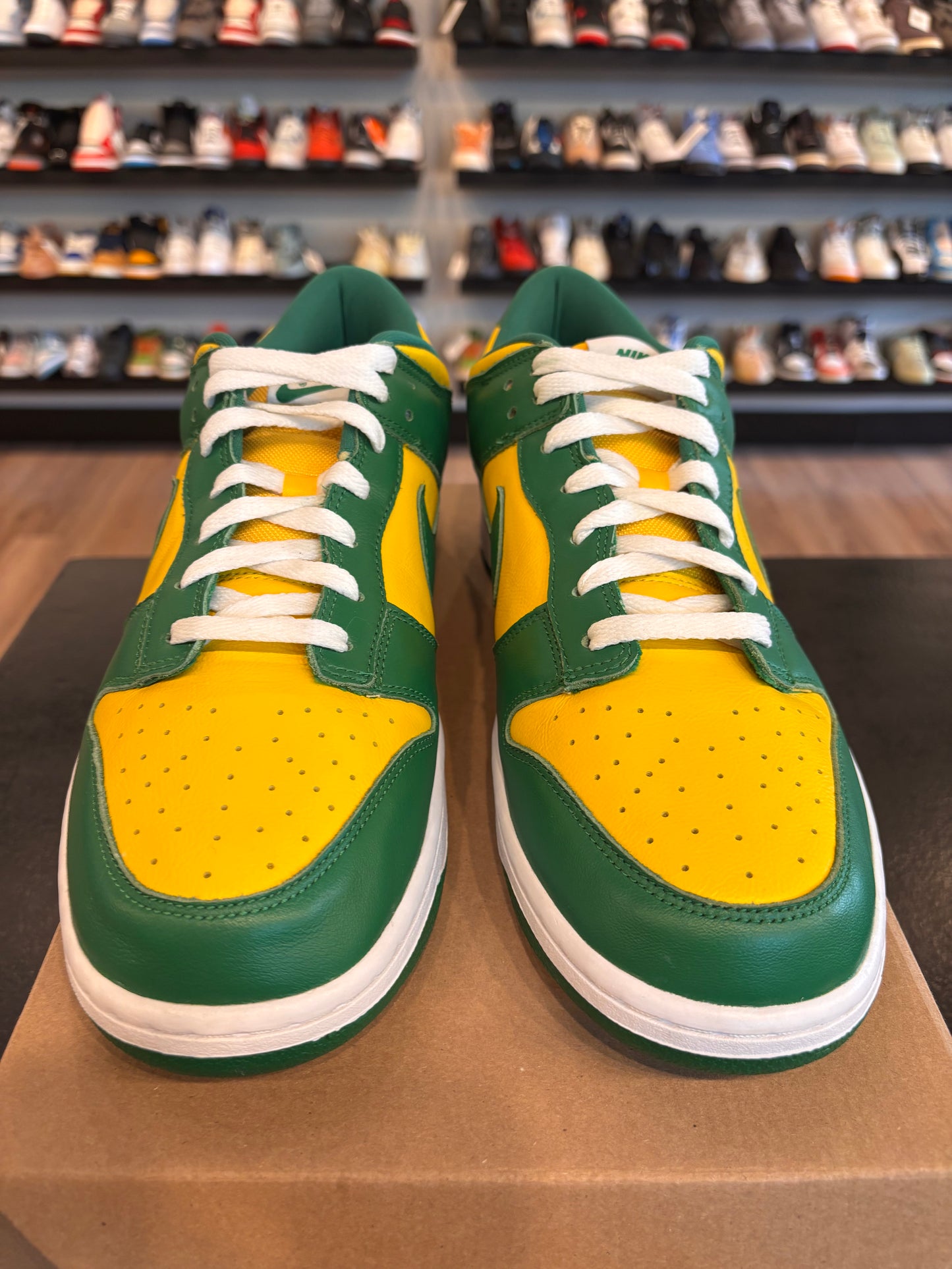 Nike Dunk Low Brazil Size 11.5 Pre-Owned (No Box)
