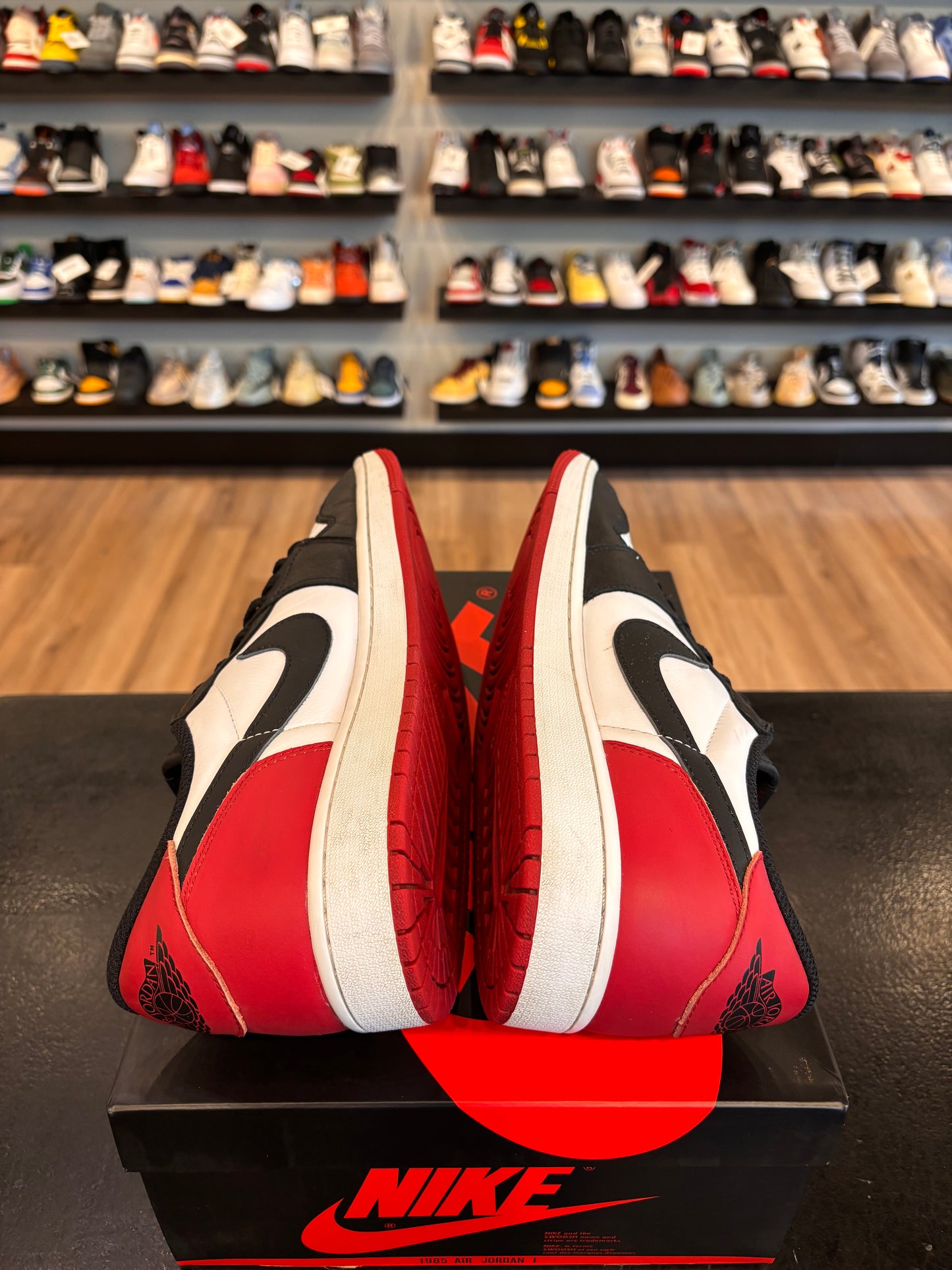 Jordan 1 Low Black Toe 2024 Size 12 Pre-Owned