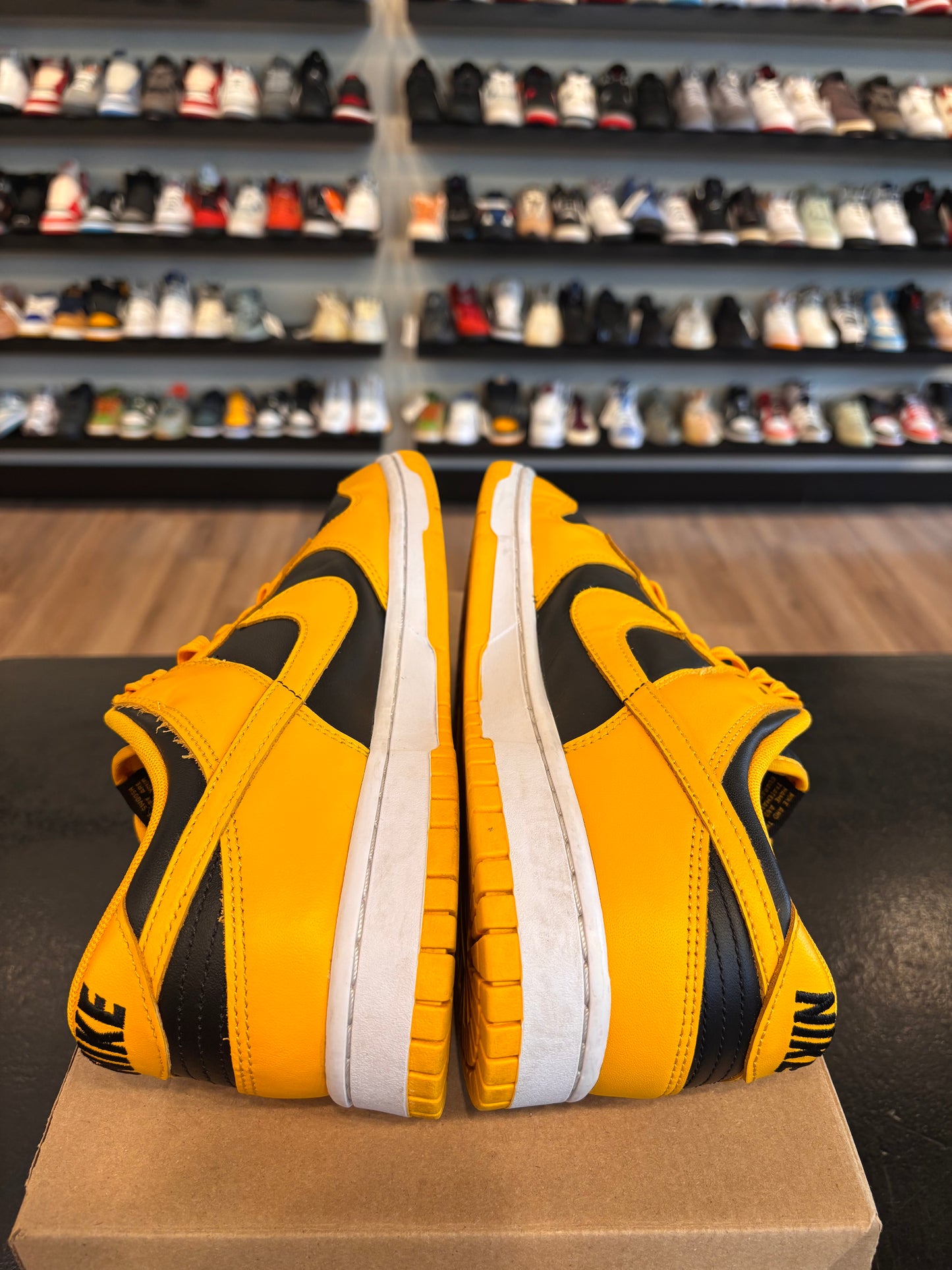 Nike Dunk Low Golden Rod Size 11.5 Pre-Owned (No Box)