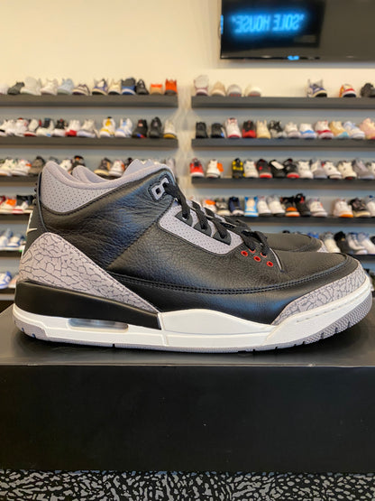 Jordan 3 Black Cement 2024 Size 11.5 Pre-Owned