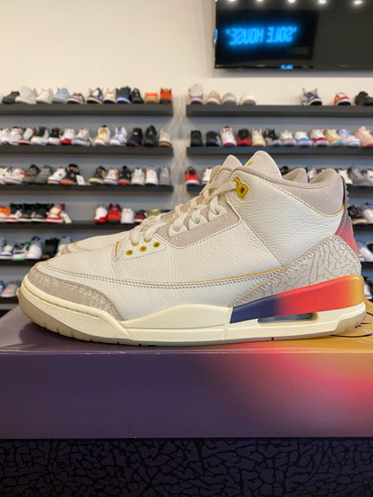 Jordan 3 Balvin Sunset Size 9.5 Pre-Owned