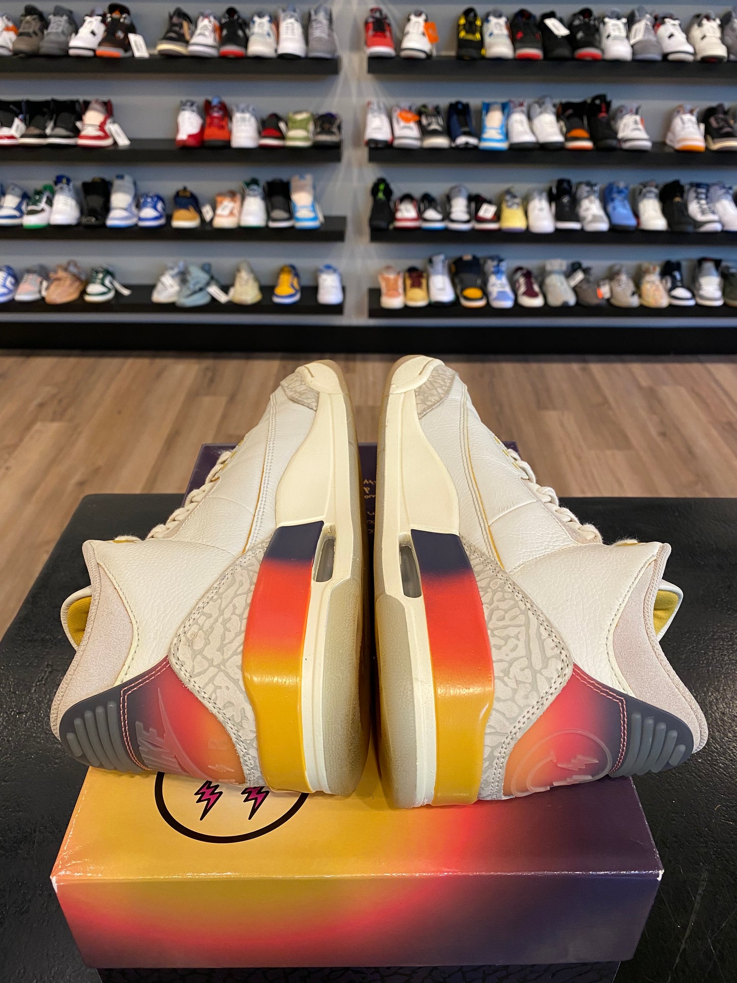 Jordan 3 Balvin Sunset Size 9.5 Pre-Owned