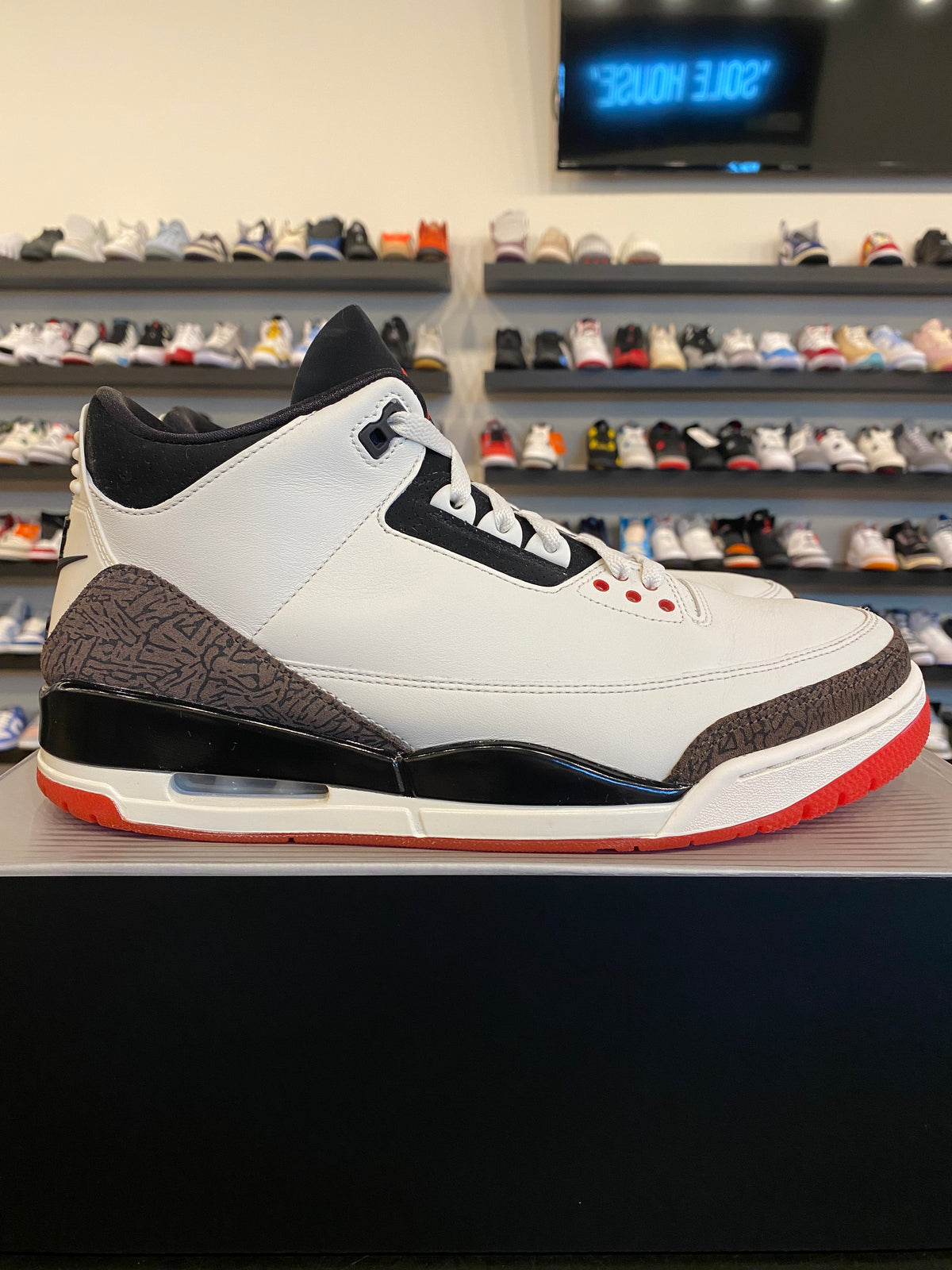 Jordan 3 Worlds Best Dad Size 12 Pre-Owned